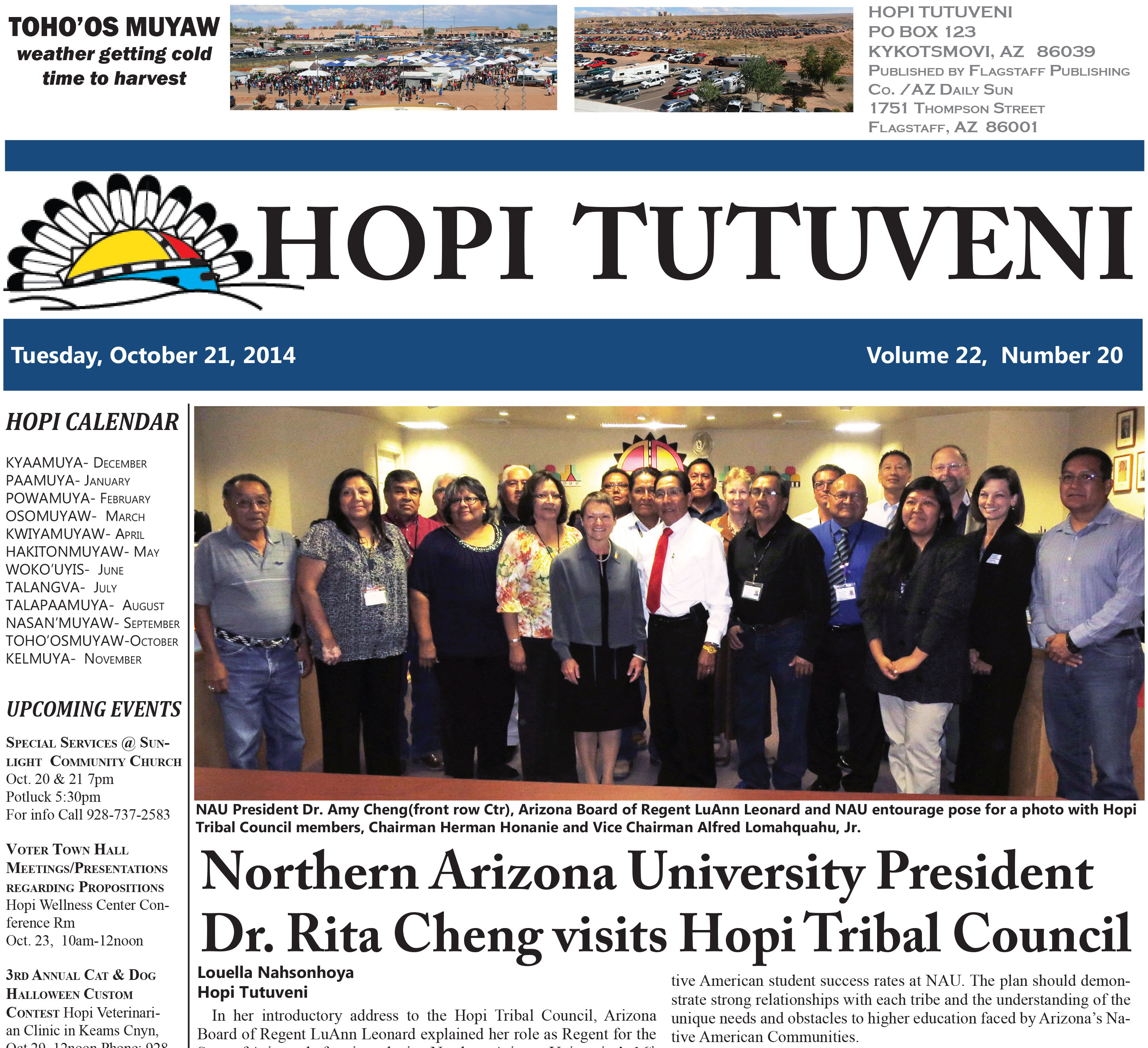 10-21-2014 - The Hopi Tribe.